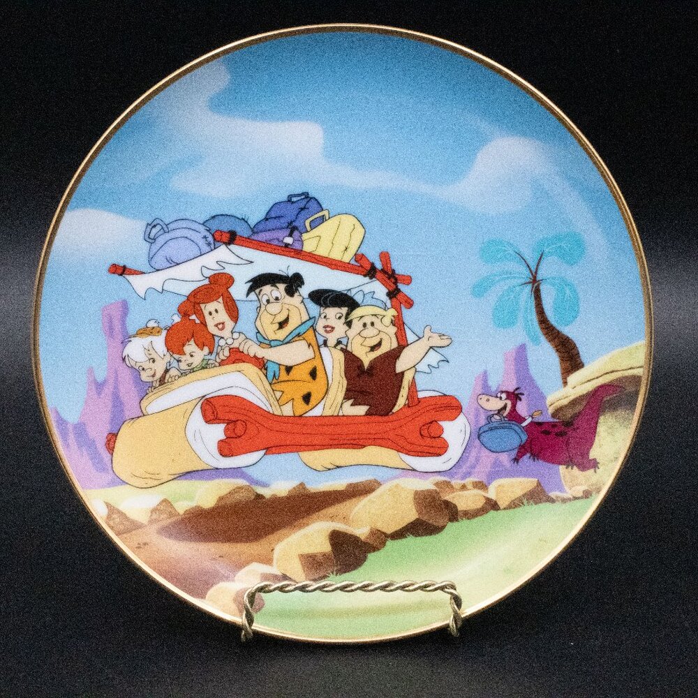 1992 The Flintstones Collectors Plate Franklin Mint Condition Fred Flintstone